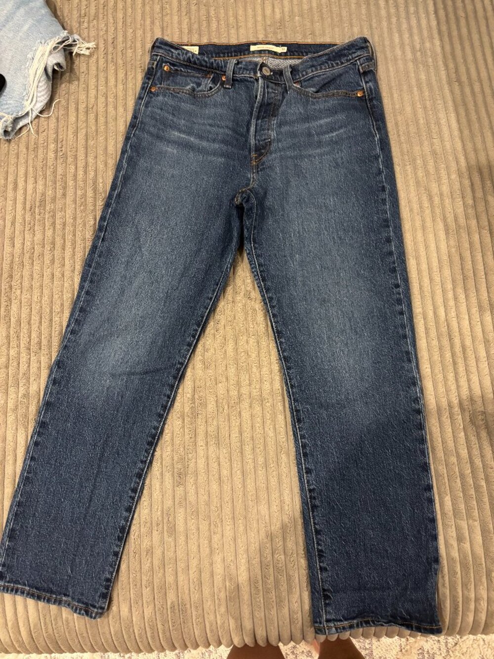 Levi's Wedgie Icon Fit Ankle Women's Jeans Dark Wash
